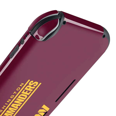 NFL Washington Commanders Performance Series Nintendo Switch Lite Skin